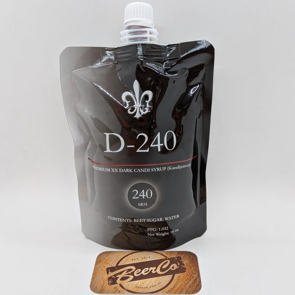 D-240 Premium XX Dark Candi Syrup