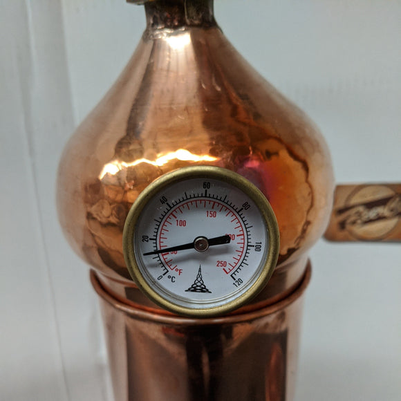 Split Top Rotating Column Copper Alembic Still | Al-Ambiq®