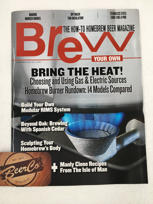 Brew Your Own - BYO Magazine - November 2018 - Vol. 24, No. 7