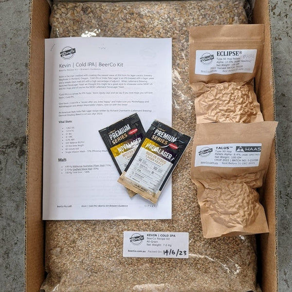 Kevin | Cold IPA | BeerCo All Grain Brewers Kit