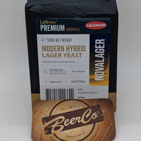 LalBrew Premium Modern Hybrid Lager Yeast Novalager 500g
