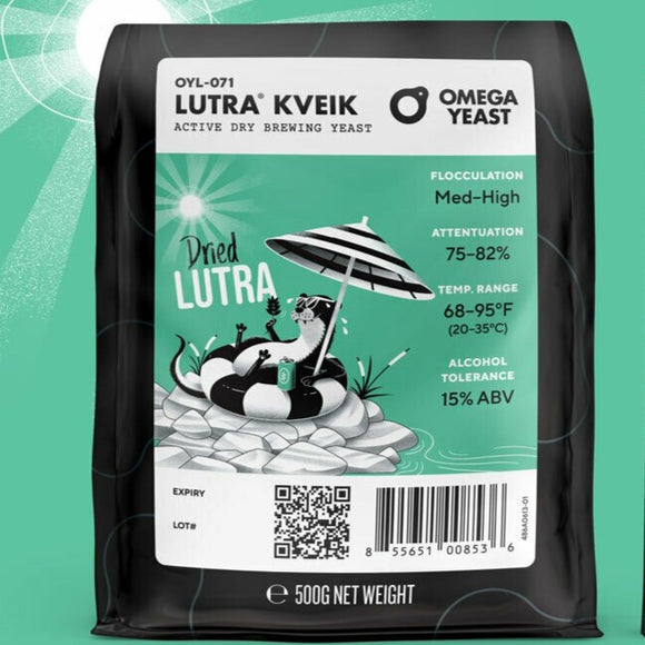 OYL-071 Lutra® Kveik Dry Omega Yeast | Gluten Free