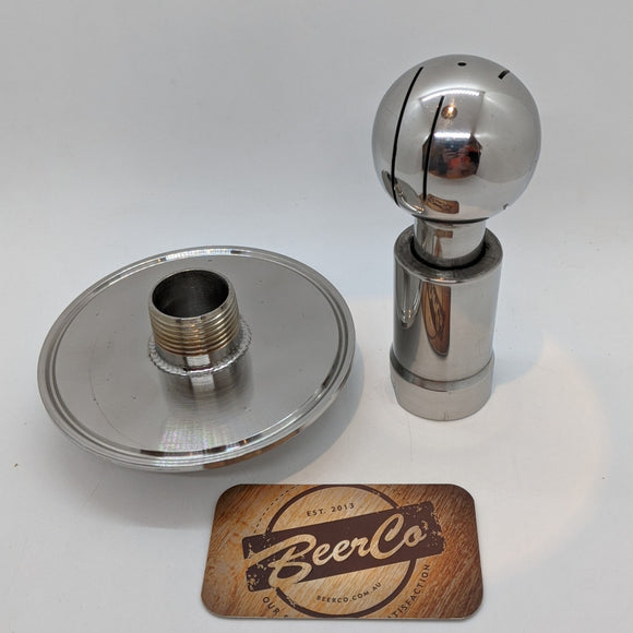 Tri-Clover CIP Spray Ball Kit (1.5"TC/4"TC)