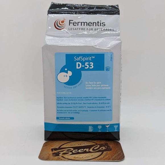 SafSpirit™ D-53 Yeast | Pure Malt | Good Yields | High Ester | Fruity ...