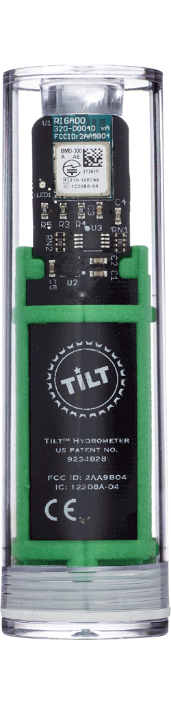 Buy green Tilt™ Hydrometer and Thermometer