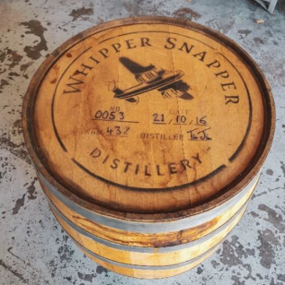 Whipper Snapper Distillery Ex-Upshot Whiskey Barrels 200L