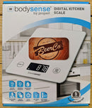 Digital Kitchen Scale | White | 10Kg/22lbs | Graduation 1g/0.1oz-2