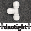 duotight | 8 mm  (5/16") Push In Tee Piece (Double O-Ring)