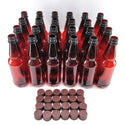 500mL PET Amber Bottles | 24 x 500mL Carton