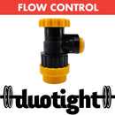 duotight | 8mm x Flow Control Ball Lock Disconnect (Liquid Black + Yellow) (POK)-4