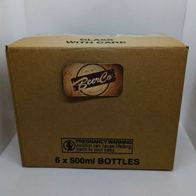 Carton + Partitions for 500mL Flint Glass Apollo Bottle with Cork Mouth - 0
