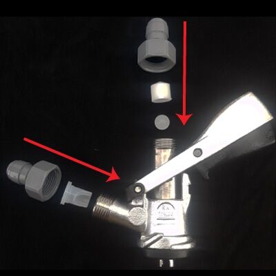 Keg Coupler | S Type (Stainless Steel)